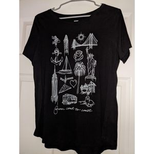 New York/San Francisco T-Shirt